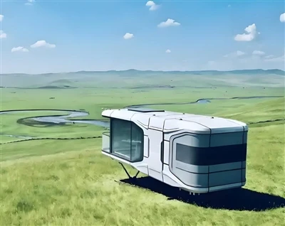 Nhà con nhộng không gian: Hình thức định cư tiên phong trong tương lai